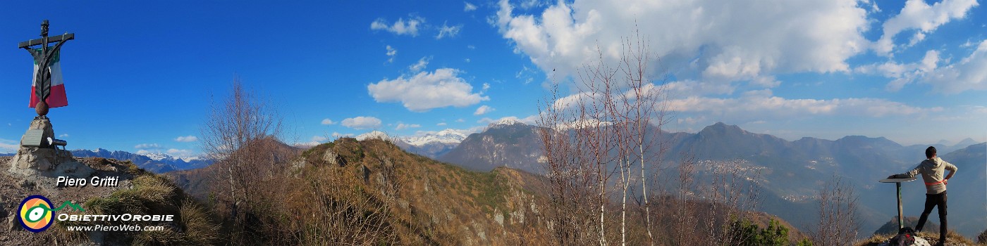 67 Da sx  Pizzo Rabbioso, Val Serina a dx con Arera, Alben....jpg